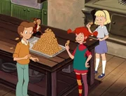 Pippi, Tommy und Annika beschließen, niemals erwachsen zu werden. Und wie man das realisieren kann, weiß Pippi auch schon. Ihr fällt ein, dass sie noch Zauberbohnen hat, die das verhindern sollen.