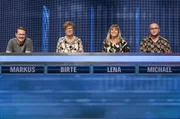 Die Kandidat:innen: Markus Karl, Birte Müller, Lena Mausbach und Michael Emge.