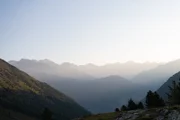 Penaud im Schnalstal wärend Servus TVs "Bergwelten - Das Schnalstal" in Penaud Im Schnalstal in Südtirol, Italien