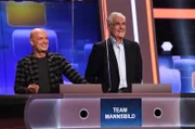 Die Kandidaten des Teams "Mannsbild": Die Schauspieler Christian Berkel (l.) und Sky du Mont (r.).