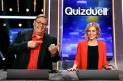 Die KandidatInnen des Teams "Bingo": Der Moderator Michael Thürnau und die Moderatorin Jule Gölsdorf.