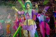 Während des uruguayischen Karnevals haben auch die Murgas ihren Auftritt – kunterbunte Sing- und Tanztheater, die das politische Geschehen humorvoll kommentieren.