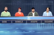 Die Kandidat:innen (v.l.n.r.): Sven Hosemann, Daniela Schlote, Joseph Berteit und Susanne Heussen.