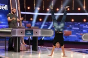 Die Kandidaten des Teams "Olympia": Der ehemalige Diskuswerfer Robert Harting (l.) und der ehemalige Kunstturner Fabian Hambüchen (r.).