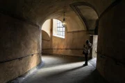 Tunel in the temple.