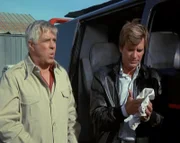 Hannibal (George Peppard, li.) und Face (Dirk Benedict).
