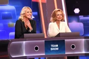 Die Kandidatinnen des Teams „Show“: Ulla Kock am Brink (l.) und Marijke Amado (r.), beide Moderatorinnen.