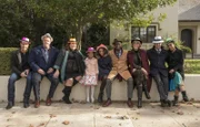 Ein besonderer Abschied für William: (v.l.n.r.) Kevin (Justin Hartley), Toby (Chris Sullivan), Kate (Chrissy Metz), Annie (Faithe Herman), Tess (Eris Baker), Randall (Sterling K. Brown), Rebecca (Mandy Moore), Miguel (Jon Huertas) und Beth (Susan Kelechi Watson) ...