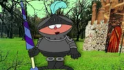 Kalli als Ritter