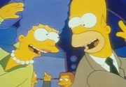 Marge und Homer erleben einen "Liebesfrühling" beim Klassentreffen.