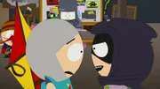 Vorne, l-r: Human Kite, Mysterion