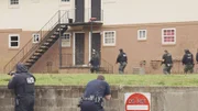 Polizeibeamte im Einsatz