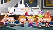Stewie ist in seiner neuen Kita glücklich und versucht, sich dem Luxusniveau der anderen anzupassen.