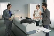 (v.l.n.r.) Direktor Berkenbusch (Guido Broscheit); Giulia Casiraghi (Penelope Frego); Felix "Einstein" Winterberg (Tom Beck)