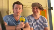 On the left: Benedikt „Beni“ Weber