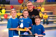 So sehen Sieger aus! Das Rateteam aus Tapfheim/Deutschland darf heute den Piet-Flosse-Pokal mit nach Hause nehmen.