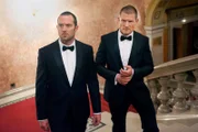 L-R: Sgt. Damien Scott  (Sullivan Stapleton) and Sgt. Michael Stonebridge (Philip Winchester)