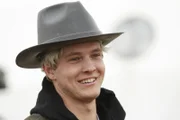 Hunter Hoffman freute sich, dass das Gold ein Erfolg war.