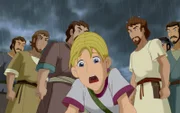 Cora ist entsetzt. Josefs Brüder haben ihren Bruder in eine Zisterne geworfen. Wie kann sie Josef retten?
