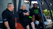 Wayde King, Brett Raymer and Marshawn Lynch.