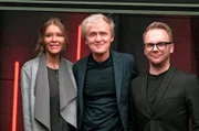 Laura Karasek (links) und Ralf Schmitz (rechts) sind zu Gast bei 'Gute Unterhaltung - mit Pierre M. Krause'.