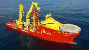 150 Meter lang, 27 Meter breit - die Edda Freya ist ein hochspezialisiertes und leistungsstarkes Arbeitsschiff.