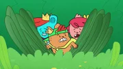 v.li.: Popcorn, Mondo, Clover