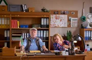 Hans Zielonka und Heike Schäffer sitzen im Revier. Eine Verhandlung des Schiedsamtes steht an.
