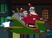 Bender, Robot Santa Claus.