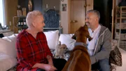 Hundecoach Andreas Ohligschläger mit Hundehalterin Susanne und ihren Hunden Easy und Djambo.