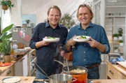 Der Spitzenkoch Frank Buchholz hat bei „Einfach und köstlich“ frische Pasta mit Hirschragout gekocht.