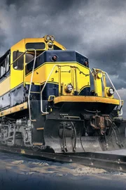 Personenzug in Alaska