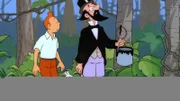 Tintin et le professeur Cyclone