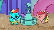 v.li.: Popcorn, Lil Pal, Clover