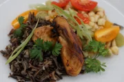 Zellkultiviertes Hühnerfleisch des Start-ups „Eat Just“. In Singapur ist es bereits auf dem Markt, bald soll es auch in den USA erhältlich sein.