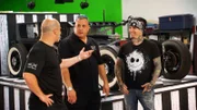 DJ Ashba with Wayde King and Brett Raymer.