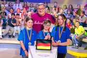 Das Rateteam aus Parsberg/Deutschland hatte heute viel Spaß bei "1, 2oder 3".