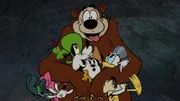 THE WONDERFUL WORLD OF MICKEY MOUSE - "Cheese Wranglers" - Mickey Mouse attempts to wrangle a prized herd across the stunning vistas of the Big Thunder Valley, but one big obstacle stands in his way, Peg-Leg Pete.