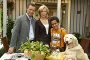 Eine glückliche Familie: Thomas (Michael Roll), Antonia (Marion Kracht) und Nahas Hellmann (Luka Kumi)