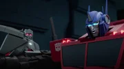 v.li.: Megatron, Optimus Prime