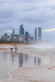 Strandidylle vor Wolkenkratzern: Brisbane gilt als eine der lebenswertesten Städte der Welt.