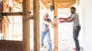 Host Chip Gaines and NFL player RGIII demo the Graham house, as seen on Fixer Upper.