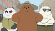 v.li.: Panda Bear, Grizzly Bear, Ice Bear