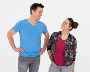L-R: Benedikt Weber und Nathalie