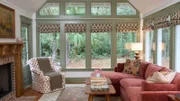 Finished interior of the Myer’s home, as seen on Happy To Be Home S2