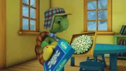 Franklin soll die Dekoration für die Bühne zu seiner Tante bringen.