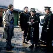 Im Bild (v.li.): Franz Buchrieser (Adolf Kottan), Walter Davy (Paul Schremser), Carlo Böhm (Erwin Drballa)