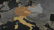 Grafische Darstellung der Länder um Deutschland