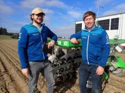 (v.li.): Michael Höller und Dr. Markus Gansberger posieren für ein Portrait vom Campus Francisco Josephinum Wieselburg der Fachhochschule Wiener Neustadt