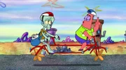 v.li.: Squidward, Patrick